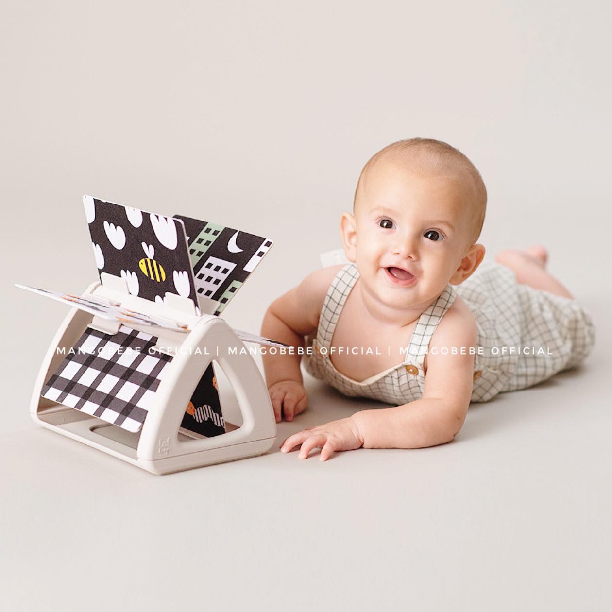 Spinning Book Tummy Time